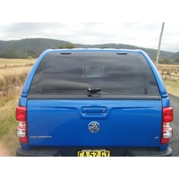 EGR Premium Canopy with Lift Up Windows to suit Holden Colorado RG 2012 - 2020 (Mineral Black)