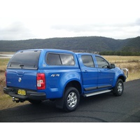 EGR Premium Canopy with Lift Up and Sliding Windows to suit Holden Colorado RG 2012 - 2020 (Summit White)