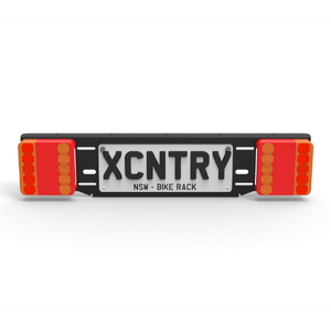 X-Country LED Licence Plate Holder to Suit Rockymounts Backstage