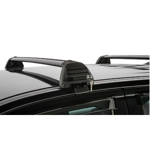 Rhino-Rack RV0321B Vortex ROC25 Flush Black 2 Bar Roof Rack for MAZDA BT50 Gen2 Dual Cab 4DR Ute (01/2011-12/2020)