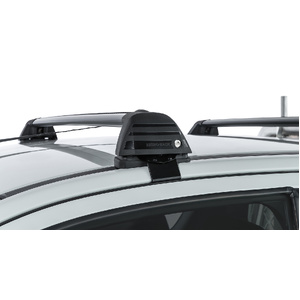 Rhino-Rack RV0356B Vortex ROC25 Flush Black 2 Bar Roof Rack for FORD Ranger PX/PX2/PX3 Super Cab 4DR Ute (01/2011-12/2022)