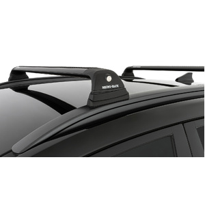 Rhino-Rack RVP69 Vortex RVP Black 2 Bar Roof Rack for HYUNDAI Kona Gen1 With Flush Rails 5DR SUV (01/2018-12/2023)