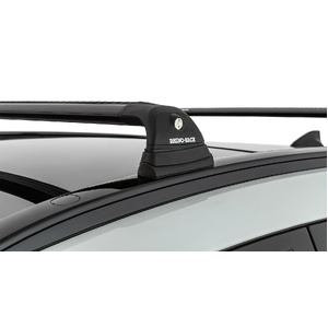 Rhino-Rack RVP70 Vortex RVP Black 2 Bar Roof Rack for HYUNDAI Tucson Gen 3 - TL3 (Post Facelift) With Flush Rails 5DR SUV (01/2019-12/2021)