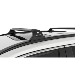 Rhino-Rack RVP81 Vortex RVP Black 2 Bar Roof Rack for TOYOTA Rav4 Gen 5 XA50 With Flush Rails 5DR SUV (05/2019-Current)