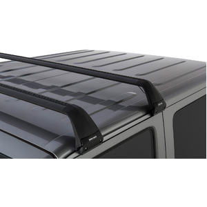 Rhino-Rack SG60 Vortex SG Black 2 Bar Roof Rack for JEEP Wrangler JL Hard Top 2DR 4WD (04/2019-Current)