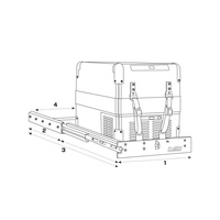 MSA 4x4 Fridge Slide SL40
