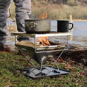 Darche Fire Pit Bbq 310 With Adjustable Grill Plate