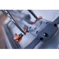 Kuat Trio Single Bike Fork Mounted Carrier (Grey + Orange)