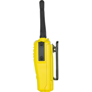 GME 5/1 Watt UHF CB Handheld Radio including Accessories - Twin Pack - Yellow