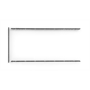 X-Country Razor Roof Rack Mount to suit Toyota Hiace Gen 6 2dr SLWB with Fixed Point 2019 - Onwards - XC257