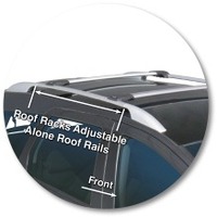 Prorack Silver 2 Bar Aero Rail Bar kit to suit Peugeot 308 SW 5dr Wagon (2008 - Current)