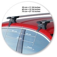 Prorack Silver 2 Bar Aero Through Bar kit to suit Audi A5/S5/RS5 Sportback 5dr Coupe (2009 - 2016)