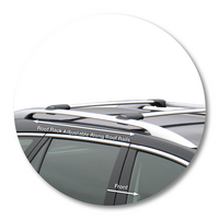 Prorack Silver 2 Bar Aero Rail Bar kit to suit Mazda 6 5dr Wagon (2/2008 - 2012)