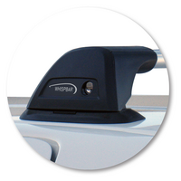 Prorack Silver 2 Bar Aero Flush Bar kit to suit Volkswagen Caddy Maxi 5dr Van (12/2015 - 5/2021)