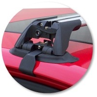 Prorack Black Flush Bar Kit for Volkswagen Golf Mk5 3dr Hatch  1/04 - /09 (K549 &amp; S25B)