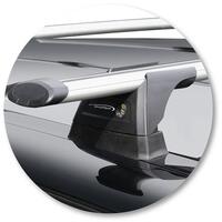 Prorack Silver 2 Bar Aero Through Bar kit to suit Land Rover Range Rover Sport 5dr SUV (2013 - 11/2023)