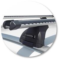 Prorack Black 2 Bar Heavy Duty Through Bar kit to suit Lexus RX 5dr SUV (2016 - 2022)