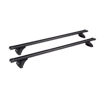 Prorack Black 2 Bar Heavy Duty Through Bar kit to suit Holden Equinox 5dr SUV (12/2017 - 2020)