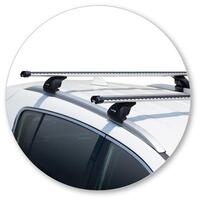 Prorack Silver 2 Bar Heavy Duty Through Bar kit to suit Kia Sportage Steel Roof 5dr SUV (8/2018 - 9/2021)