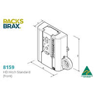 RacksBrax HD Hitch Standard