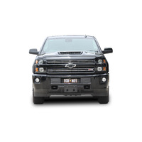 ECB Polished Winch BullBar with Bumper Lights to suit Chevrolet Silverado 2500HD 09/14 - 03/18