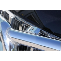 ECB Polished BullBar with Bumper Lights to suit Jeep Grand Cherokee MY12 Limited MY12 - MY13