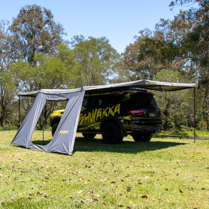 Bushwakka Extreme Awning Taper Wall with Door - 2500mm