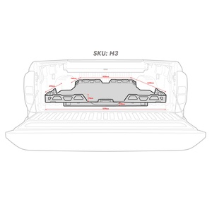 HSP Load Slide to suit Toyota Hilux A-Deck N80 Dual Cab 2015 - Onwards