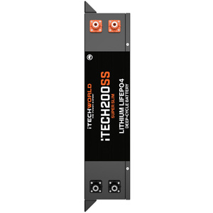 iTechWorld 200AH Super Slim Lithium Deep Cycle Battery (12V)