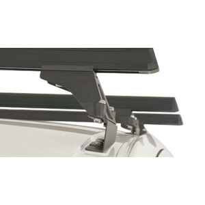 Rhino-Rack JA0694 Heavy Duty RLTF Black 3 Bar Roof Rack for PEUGEOT Partner Gen2 2DR Van (01/2008-12/2018)