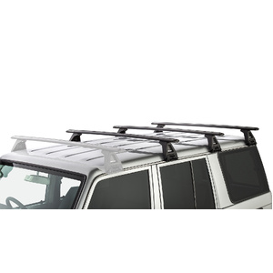 Rhino-Rack JA2773 Vortex RL150 Black 3 Bar Roof Rack for TOYOTA Land Cruiser 76 Series 4DR 4WD (03/2007-Current)