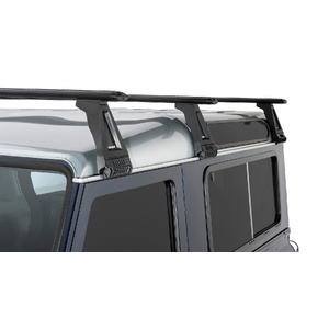 Rhino-Rack JA2775 Vortex RL210 Black 3 Bar Roof Rack for LAND ROVER Defender 90 2DR 4WD (02/2010-12/2020)
