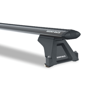 Rhino-Rack JA2783 Vortex RLTF Black 4 Bar Roof Rack for VOLKSWAGEN Transporter Crewvan T6 LWB (Standard Roof) 2DR Van (12/2015-Current)