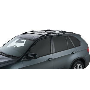 Rhino-Rack JA7952 Vortex StealthBar Silver 2 Bar Roof Rack for MITSUBISHI Pajero NS-NX LWB (With Roof Rails) 4DR 4WD (11/2006-Current)
