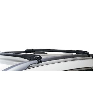 Rhino-Rack JA7970 Vortex StealthBar Black 2 Bar Roof Rack for MAZDA Mazda 6 With Roof Rails 4DR Wagon (12/2012-Current)