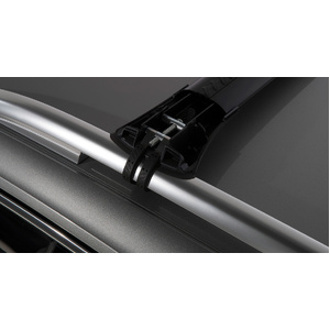 Rhino-Rack JA7970 Vortex StealthBar Black 2 Bar Roof Rack for VOLKSWAGEN Tiguan Gen2 With Roof Rails 5DR SUV (01/2016-12/2025)