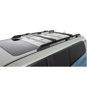 Rhino-Rack JA7971 Vortex StealthBar Black 2 Bar Roof Rack for TOYOTA Prado 250 Series With Roof Rails 5DR 4WD (01/2024-Current)