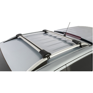 Rhino-Rack JA7971 Vortex StealthBar Black 2 Bar Roof Rack for MERCEDES BENZ X-Class With Roof Rails 4DR Ute (04/2018-Current)