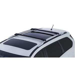 Rhino-Rack JA7971 Vortex StealthBar Black 2 Bar Roof Rack for NISSAN Pathfinder Gen4 (R52) With Raised Rail 5DR SUV (01/2013-12/2022)