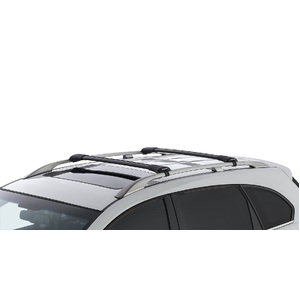 Rhino-Rack JA7973 Vortex StealthBar Black 2 Bar Roof Rack for HOLDEN Captiva CG Series II With Roof Rails 4DR Wagon (02/2011-Current)