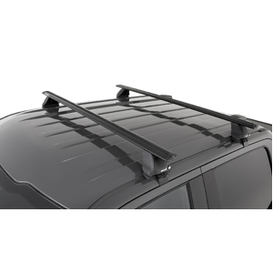 Rhino-Rack JA8133 Vortex 2500 Black 2 Bar Roof Rack for GMC Sierra 1500 Gen4 Double Cab 4DR Ute (01/2019-Current)
