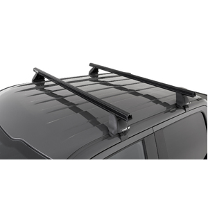 Rhino-Rack JA8135 Heavy Duty 2500 Black 2 Bar Roof Rack for CHEVROLET Silverado HD Gen4 Double Cab 4DR Ute (01/2020-Current)
