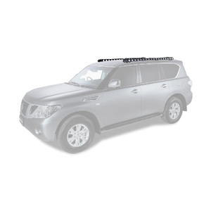Rhino-Rack JA8950 Pioneer Tradie (2128 x 1426mm) for NISSAN Patrol Y62 (Ti-L) Facelift With Roof Rails 5DR 4WD (01/2021-Current)