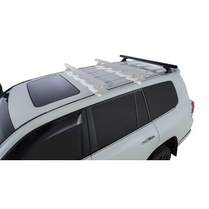 Rhino-Rack JA9465 Heavy Duty RCH Black 1 Bar Roof Rack (Rear) for TOYOTA Land Cruiser 200 Series 5DR 4WD (01/2007-12/2021)