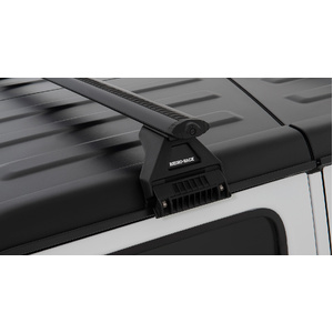 Rhino-Rack JB0099 Vortex RL110 Black 2 Bar Roof Rack for JEEP Wrangler JL Hard Top 4DR 4WD (04/2019-Current)