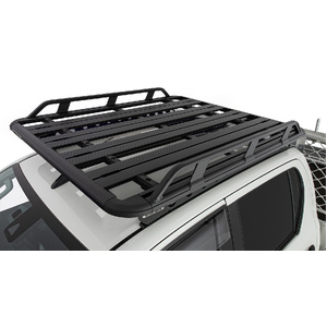 Rhino-Rack JC-00302 Pioneer Tradie (1528 x 1236mm) &amp; Backbone for TOYOTA Hilux Gen 8 Double Cab 4DR Ute (10/2015-Current)