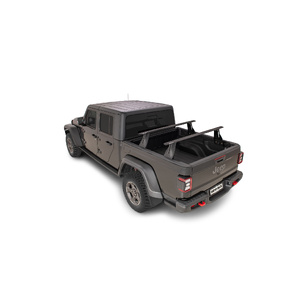 Rhino-Rack JC-01272 Reconn-Deck 2 Bar Vortex Ute Tub System for JEEP Gladiator JT &amp; Trail Rails installed 4DR Ute (01/2020-Current)