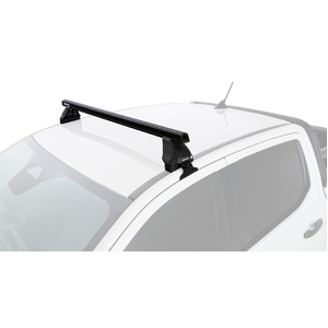 Rhino-Rack JC-01545 Heavy Duty 2500 Black 1 Bar Front Roof Rack for VOLKSWAGEN Amarok Gen2 Double Cab 4DR Ute (01/2023-Current)