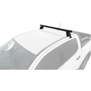 Rhino-Rack JC-01546 Heavy Duty 2500 Black 1 Bar Rear Roof Rack for VOLKSWAGEN Amarok Gen2 Double Cab 4DR Ute (01/2023-Current)