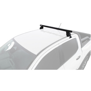 Rhino-Rack JC-01546 Heavy Duty 2500 Black 1 Bar Rear Roof Rack for VOLKSWAGEN Amarok Gen2 Double Cab 4DR Ute (01/2023-Current)